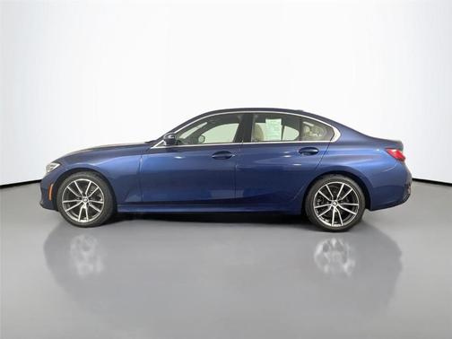Phytonic Blue Metallic 2021 BMW 330 i xDrive