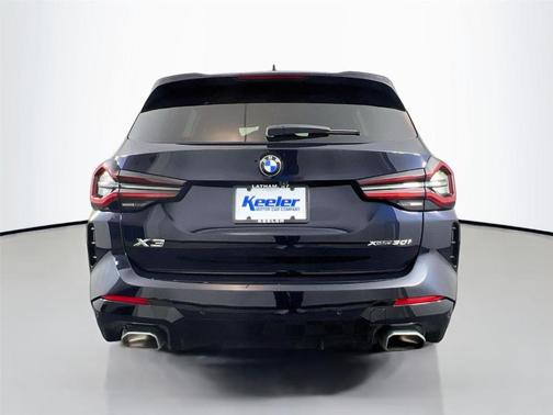 Carbon Black Metallic 2022 BMW X3 xDrive30i