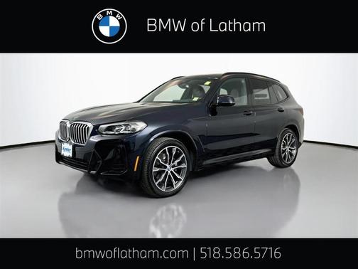 Carbon Black Metallic 2022 BMW X3 xDrive30i