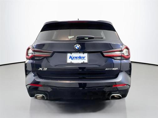 Carbon Black Metallic 2022 BMW X3 xDrive30i
