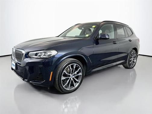 Carbon Black Metallic 2022 BMW X3 xDrive30i