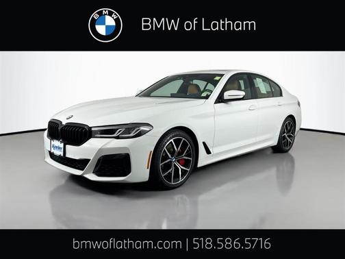 Alpine White 2023 BMW 540 i xDrive