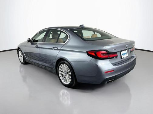 Bluestone Metallic 2021 BMW 530 i xDrive