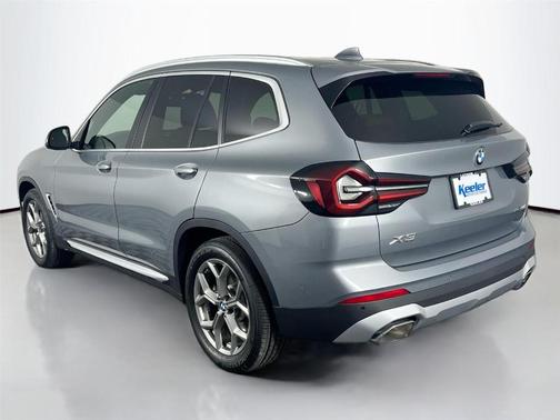 Gray Metallic 2024 BMW X3 xDrive30i