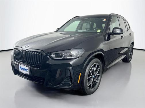 Black Sapphire Metallic 2024 BMW X3 xDrive30i