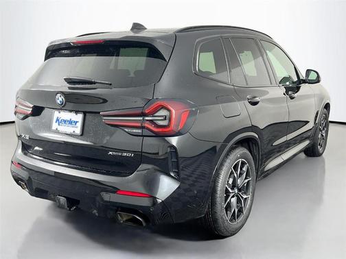Black Sapphire Metallic 2024 BMW X3 xDrive30i