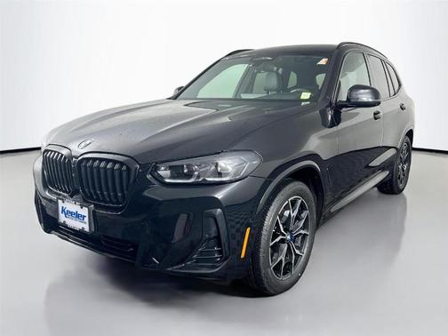 Black Sapphire Metallic 2024 BMW X3 xDrive30i