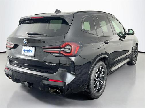 Black Sapphire Metallic 2024 BMW X3 xDrive30i