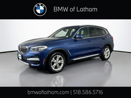 Phytonic Blue Metallic 2020 BMW X3 xDrive30i