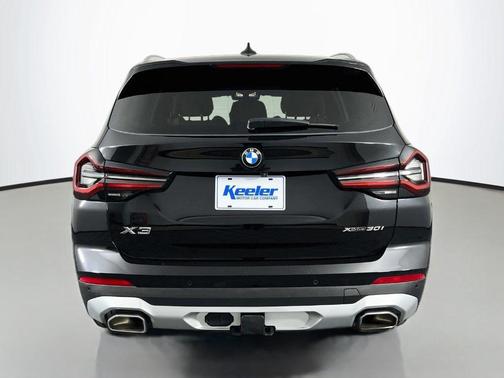 Black Sapphire Metallic 2023 BMW X3 xDrive30i