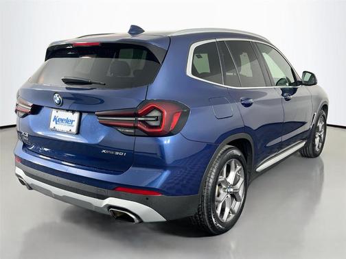 Phytonic Blue Metallic 2024 BMW X3 xDrive30i