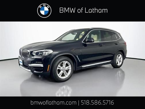 Black Sapphire Metallic 2021 BMW X3 PHEV xDrive30e