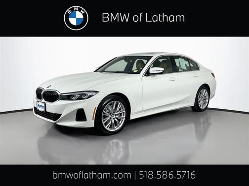 Alpine White 2024 BMW 330 i xDrive