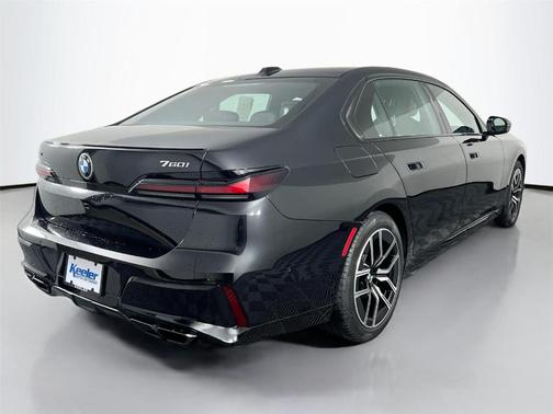 Black Sapphire Metallic 2024 BMW 760 760i xDrive