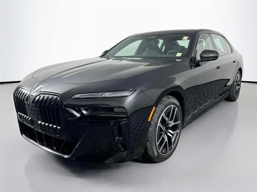 Black Sapphire Metallic 2024 BMW 760 760i xDrive