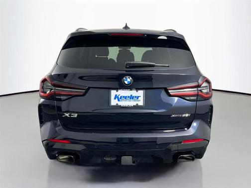 Carbon Black Metallic 2024 BMW X3 xDrive30i