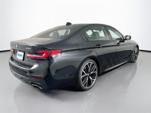 Black 2021 BMW 530 i xDrive