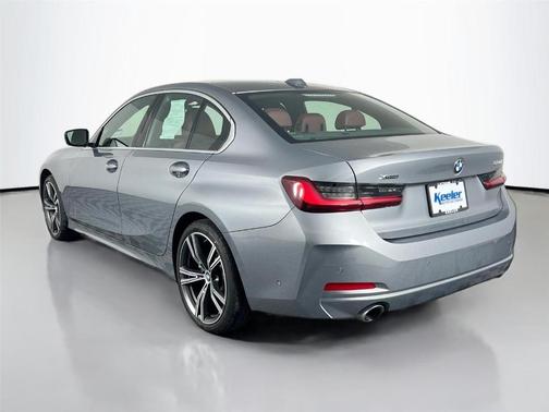 Gray Metallic 2024 BMW 330 i xDrive