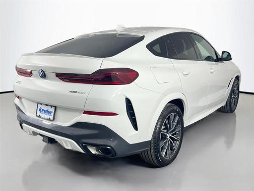 Alpine White 2023 BMW X6 xDrive40i