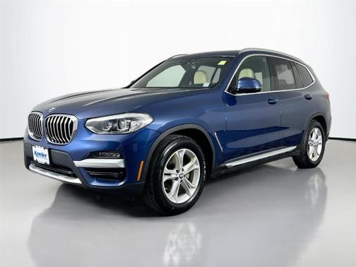 Phytonic Blue Metallic 2021 BMW X3 xDrive30i