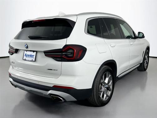 White 2023 BMW X3 xDrive30i