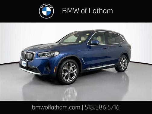 Phytonic Blue Metallic 2022 BMW X3 xDrive30i
