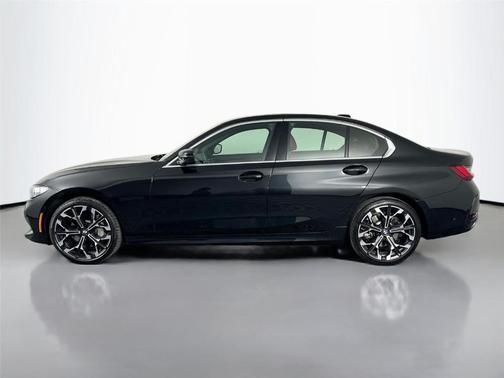 Black 2025 BMW 330 i xDrive