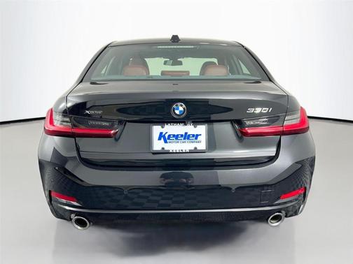 Black 2025 BMW 330 i xDrive