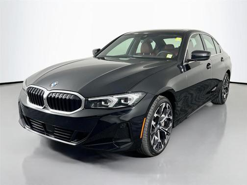 Black 2025 BMW 330 i xDrive