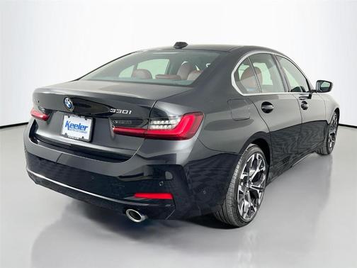 Black 2025 BMW 330 i xDrive