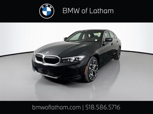 Black 2025 BMW 330 i xDrive