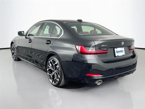 Black 2025 BMW 330 i xDrive