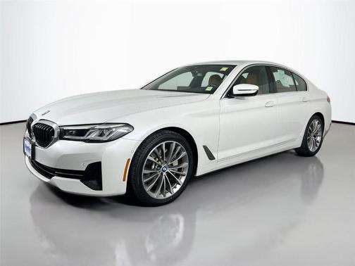 Mineral White Metallic 2021 BMW 530 i xDrive