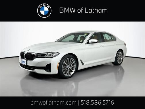 Mineral White Metallic 2021 BMW 530 i xDrive