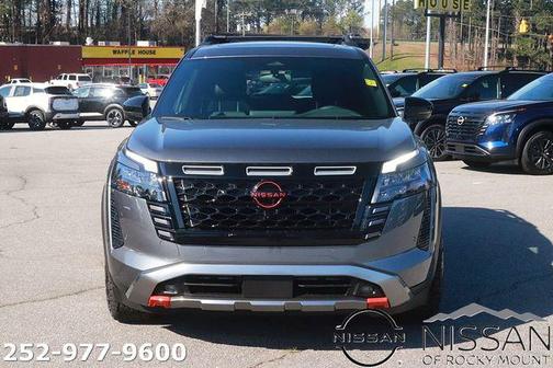 Gun Metallic 2026 Nissan Pathfinder Rock Creek