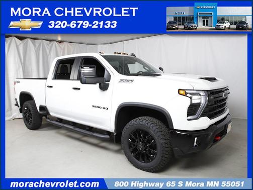 Summit White 2026 Chevrolet Silverado 3500 LT
