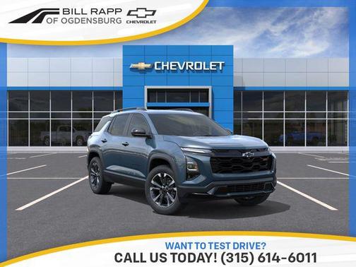 Lakeshore Blue Metallic 2026 Chevrolet Equinox AWD RS