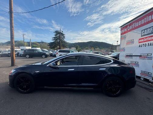 Blue Metallic 2013 Tesla Model S