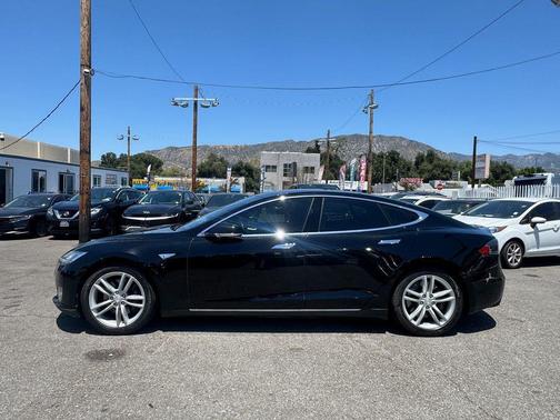 Black 2014 Tesla Model S 85