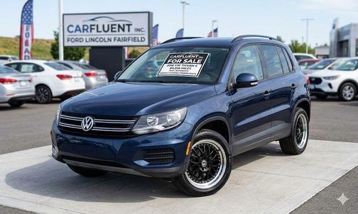Night Blue Metallic 2016 Volkswagen Tiguan S