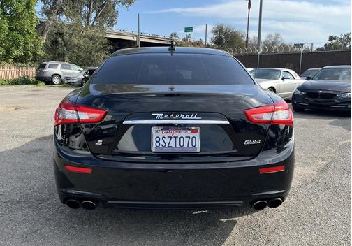 Black 2017 Maserati Ghibli S