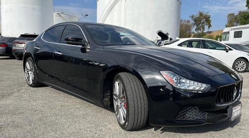 Black 2017 Maserati Ghibli S