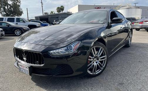 Black 2017 Maserati Ghibli S