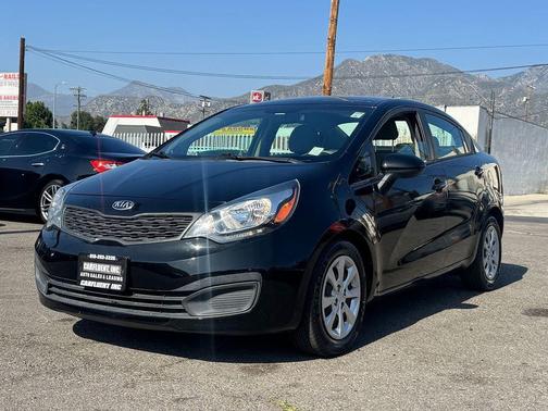 Aurora Black 2014 Kia Rio LX