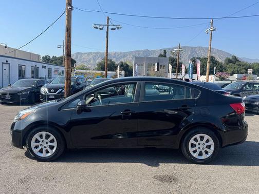 Aurora Black 2014 Kia Rio LX