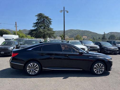 Black 2018 Honda Accord Hybrid EX