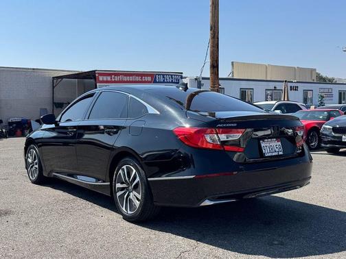 Black 2018 Honda Accord Hybrid EX