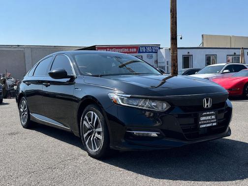 Black 2018 Honda Accord Hybrid EX