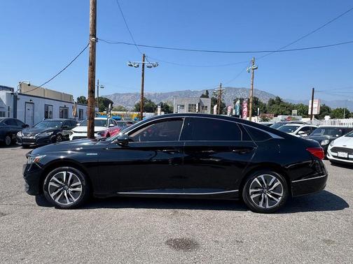 Black 2018 Honda Accord Hybrid EX