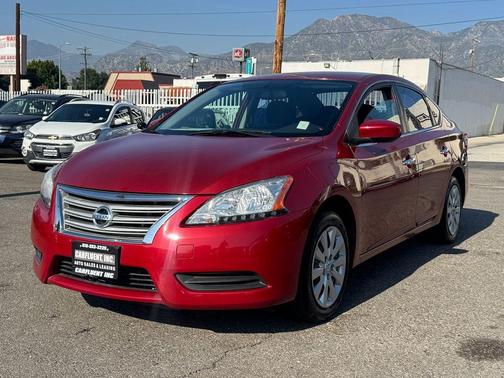 Red Brick 2014 Nissan Sentra S